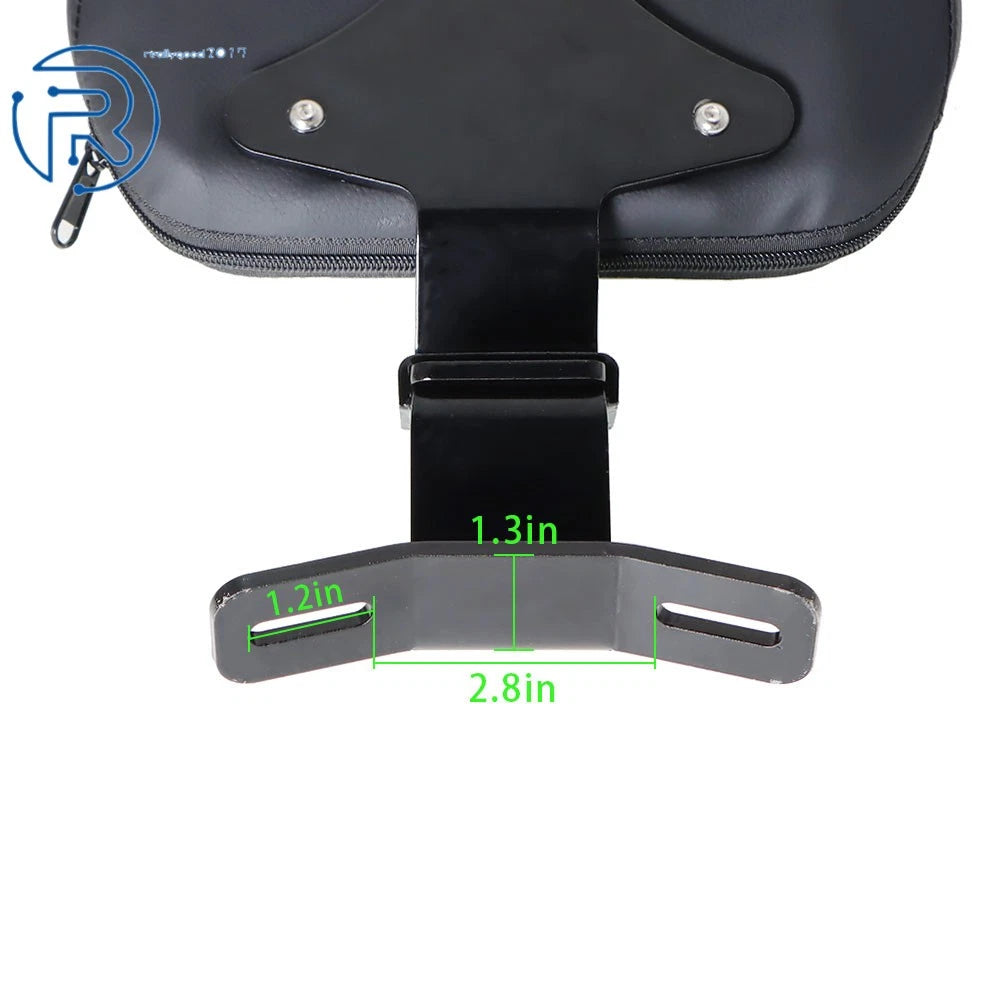 Front Driver Rider Backrest for CVO Touring Road King Glide FLHR (2009–Up)