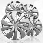 4pc Hubcaps Wheel Covers 15 Inch Replacement for Nissan Versa (2014–2019)