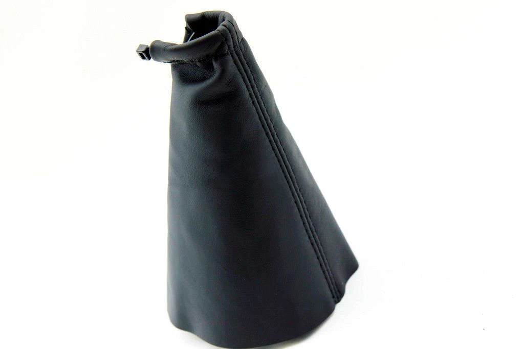 Leather Shift Boot Cover for Nissan Versa (2007–2012) Black