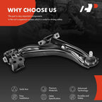 Front Right Lower Control Arm Ball Joint Assembly for Chevrolet Spark (2013-2022)