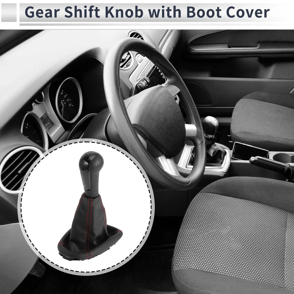 5 Speed Gear Shift Knob & Cover for Chevrolet Spark (2011-2015)