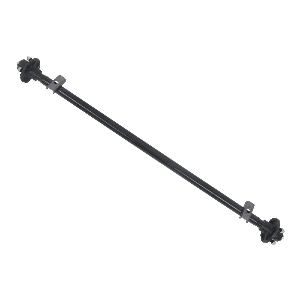 2,000lbs Trailer Axle for Trailers RVs Trucks (4 Lug, 4' 57' Hub Face)