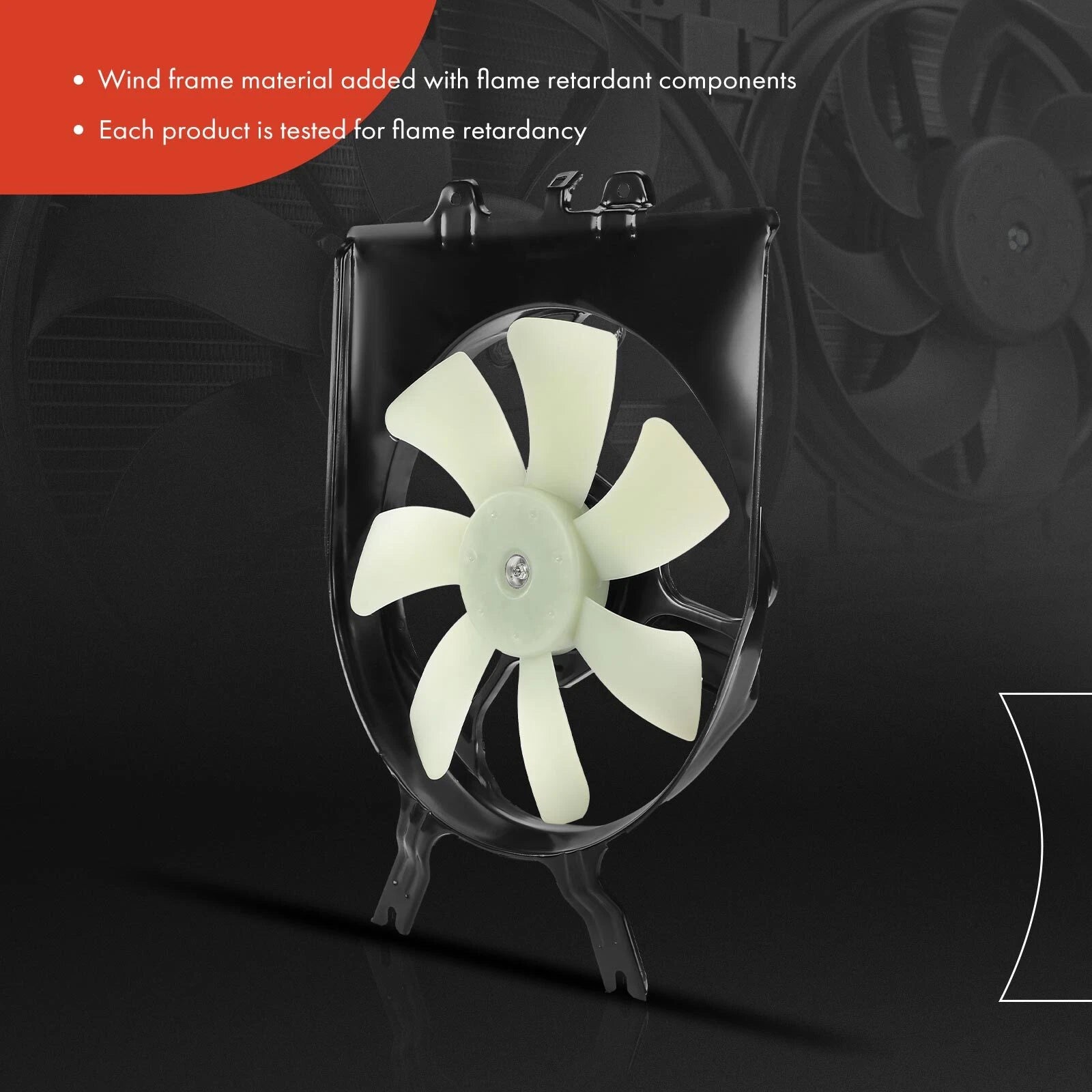 Cooling Fan Assembly with Shroud for Honda Odyssey (2005–2010)