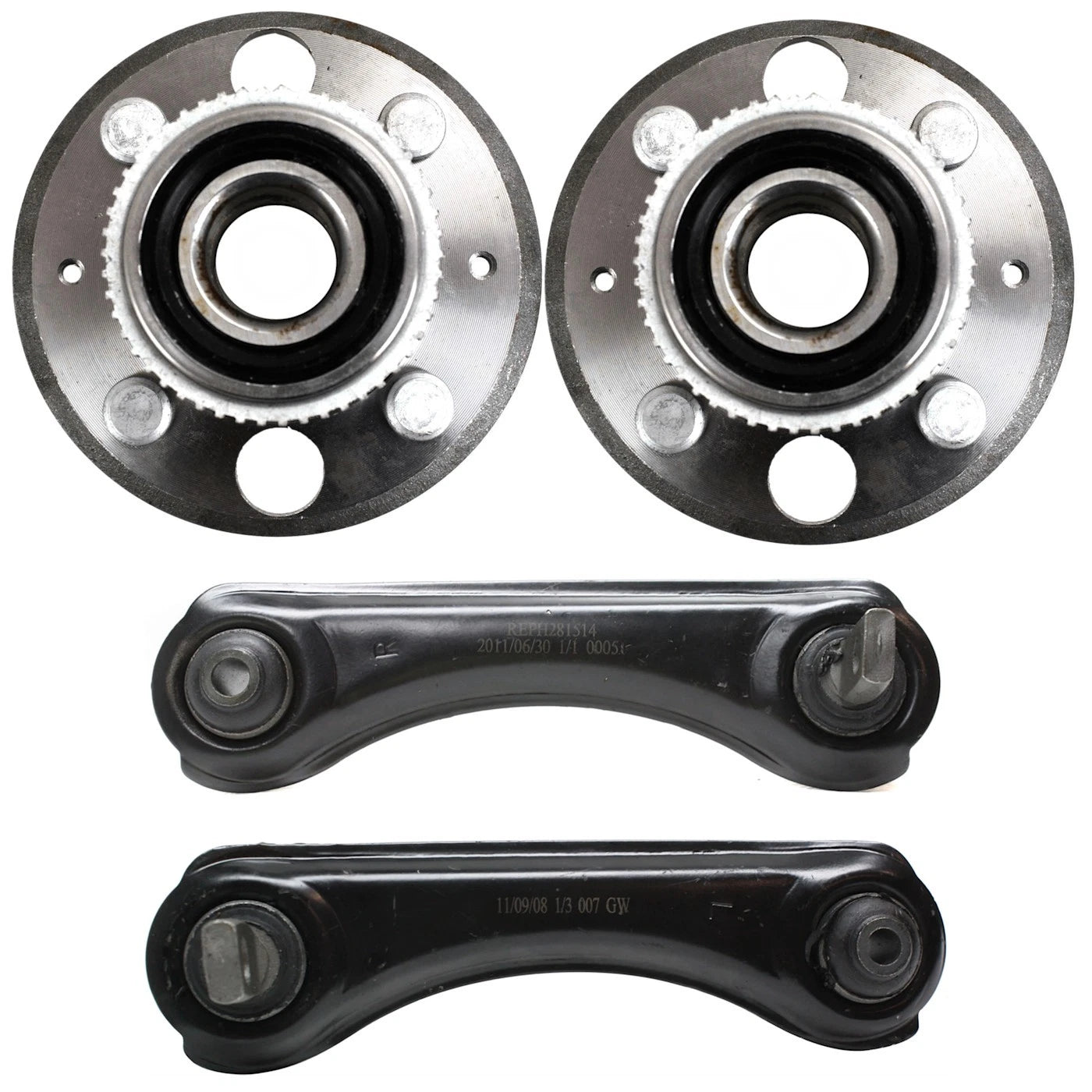 Set of 2 Rear Wheel Hubs for Honda Civic Coupe