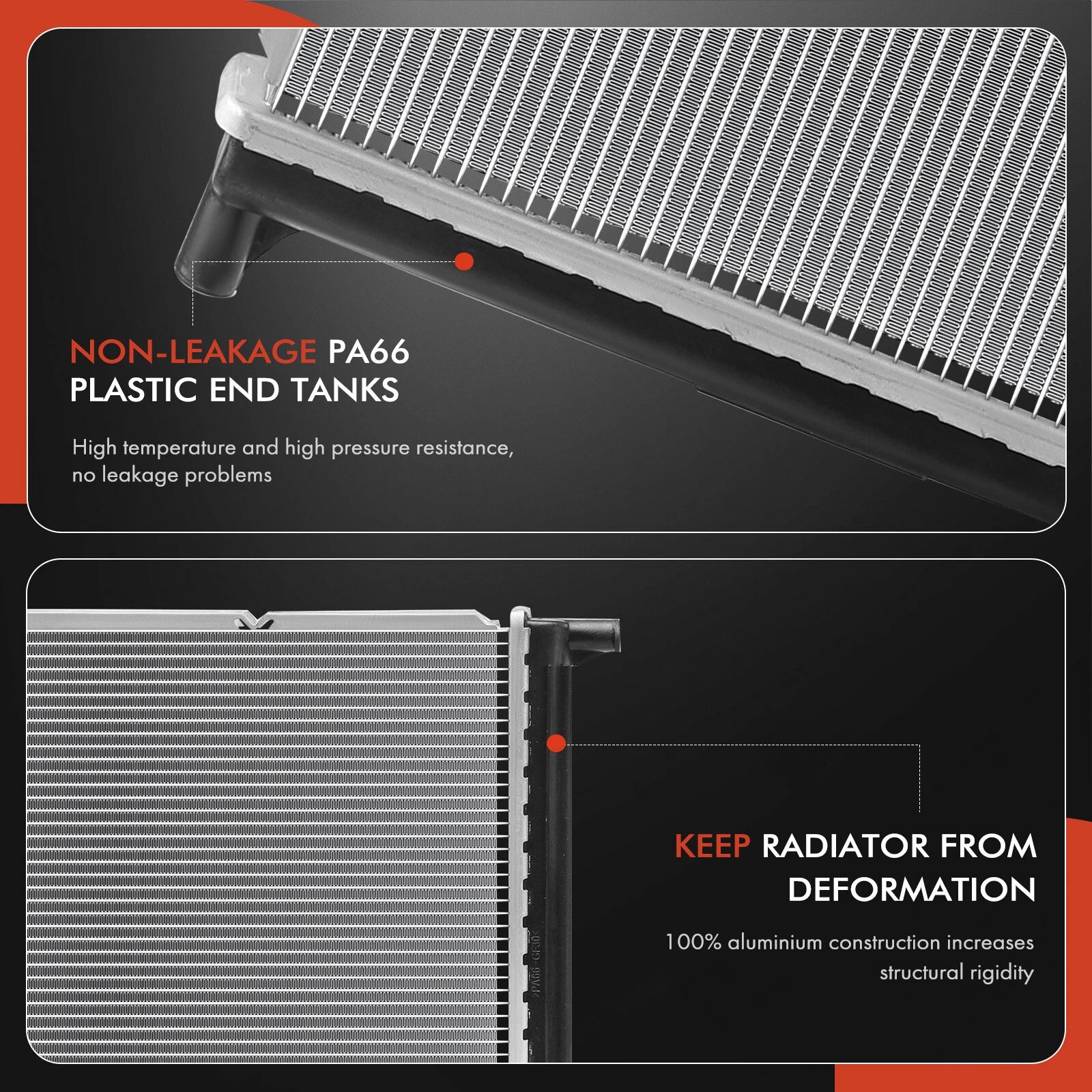 Radiator for BMW F22 230i, F30 330e, F30 340i, F32, G22 430i (2016–2021)