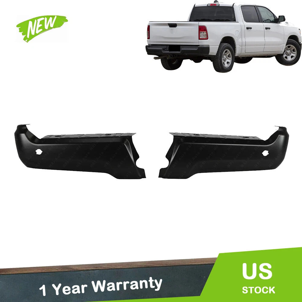 Painted Rear Bumper Face Bar for Ford F250 F350 (2017–2022) w/ Park