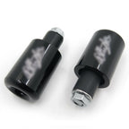 Weight Bar End Black Rubber for Kawasaki Ninja 250R EX250 (1987–2012) & 650R EX650 (2006–2012)