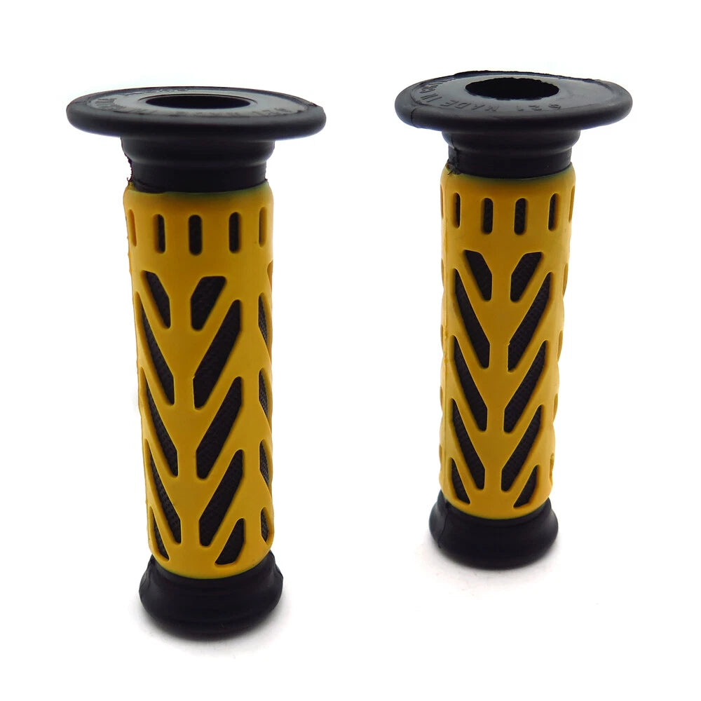 Yellow Gel Hand Grips 25mm 1" for Yamaha Kawasaki Suzuki Bruin Grizzly Kodiak