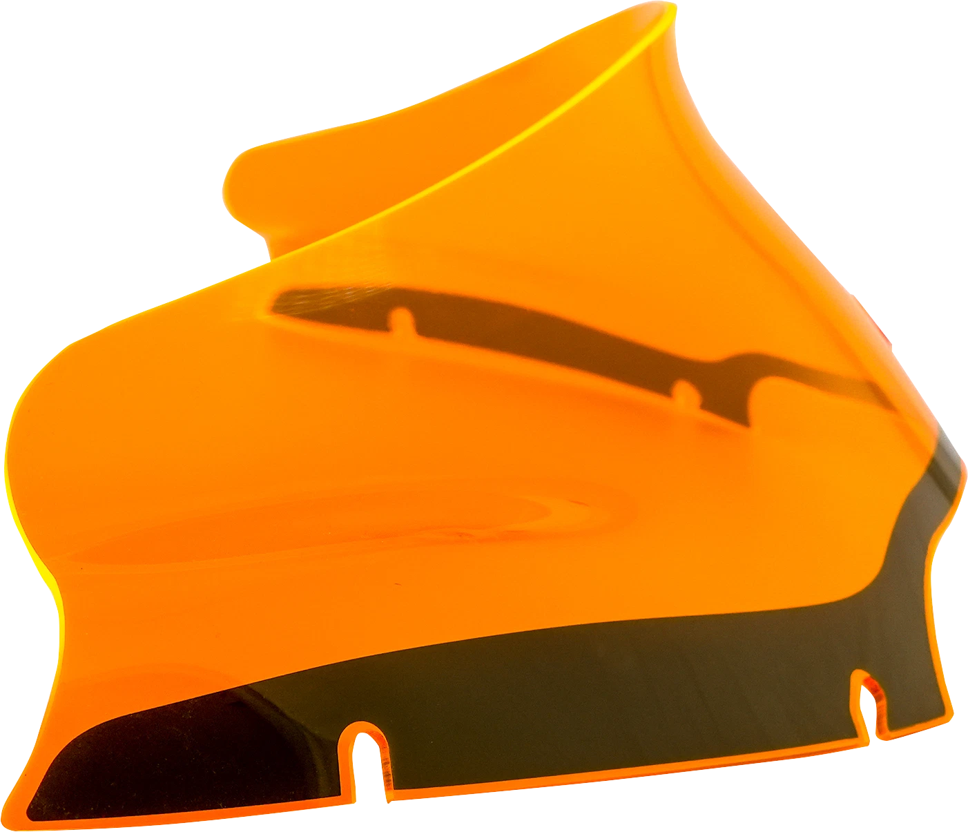 Klock Werks 6" Kolor Flare Windshield for FLTR (KWW-01-0628) - Orange Ice