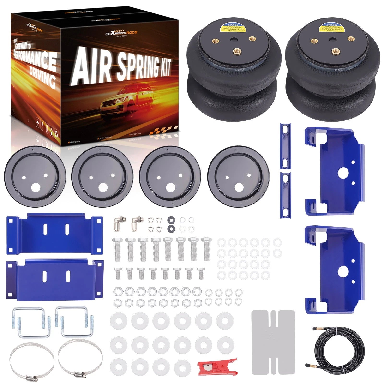 Air Helper Spring Suspension Kit for Ford F-450 (2004–2025)