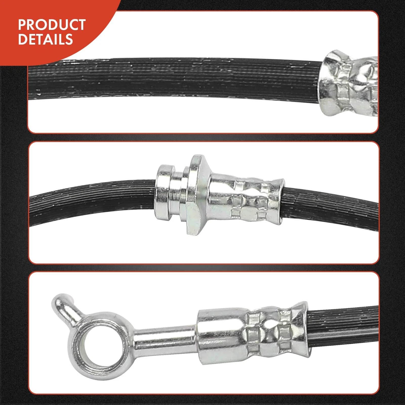 2X Rear Brake Hydraulic Hose for Nissan X-Trail (2005–2006)