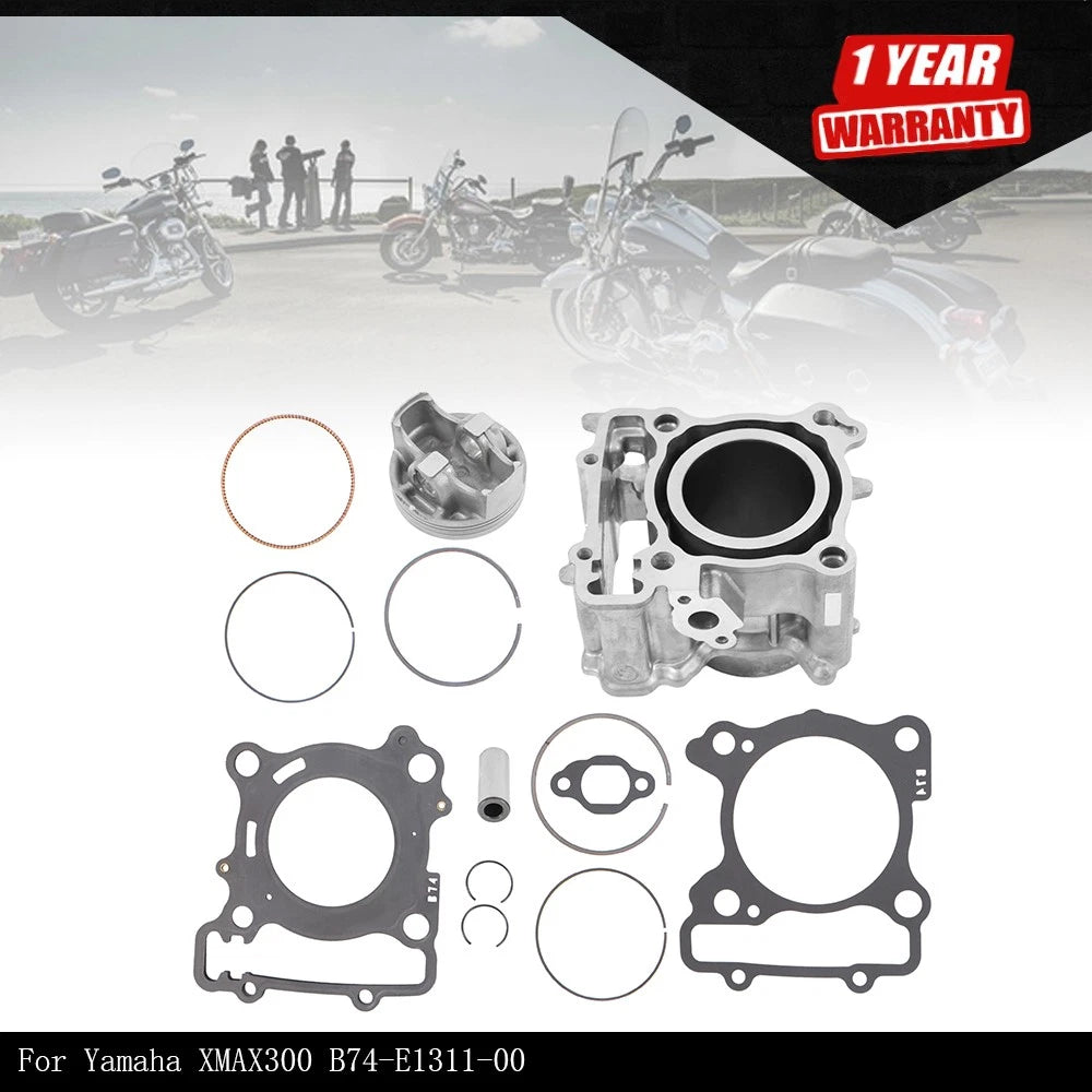 Engine Cylinder Gasket Piston Kit for Yamaha XMAX300 (2018–2023)