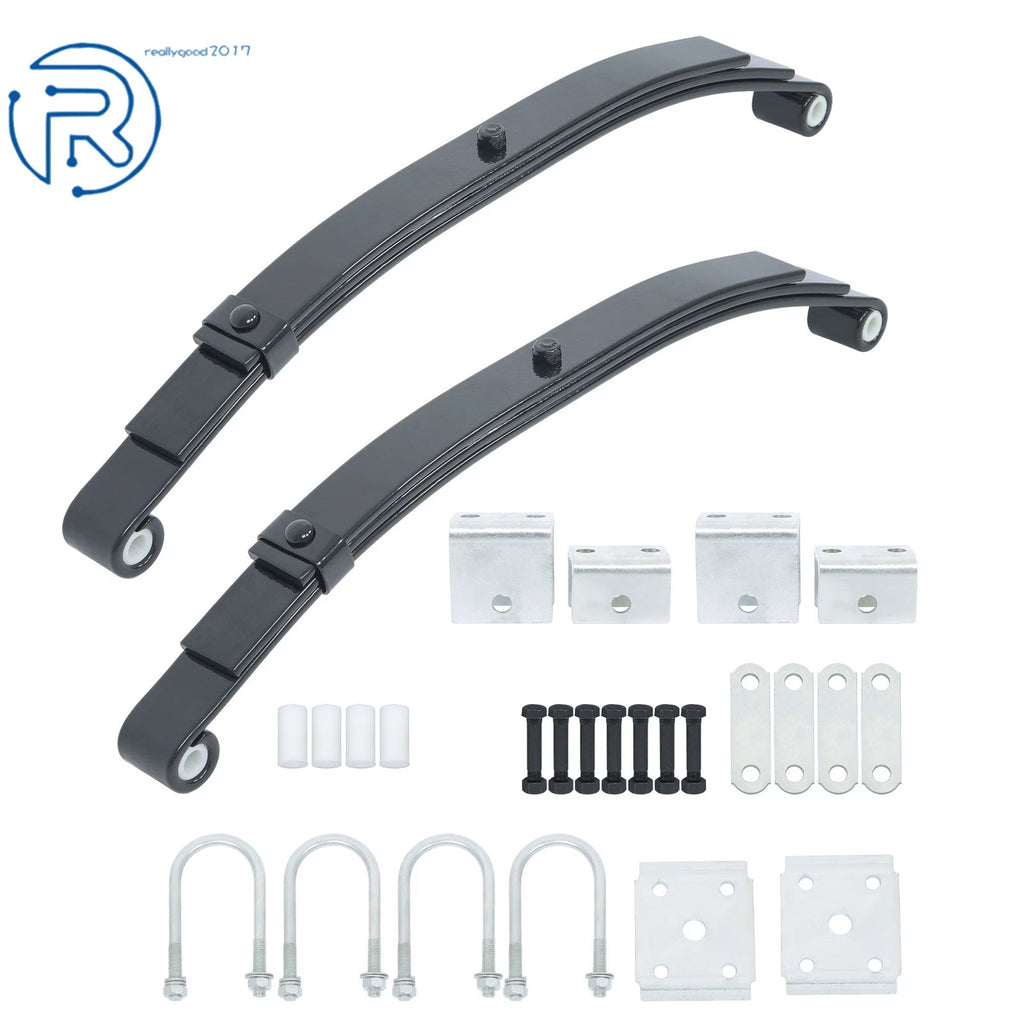 3 Leaf Spring for 4000lb Single Trailer Axle Suspension Kit