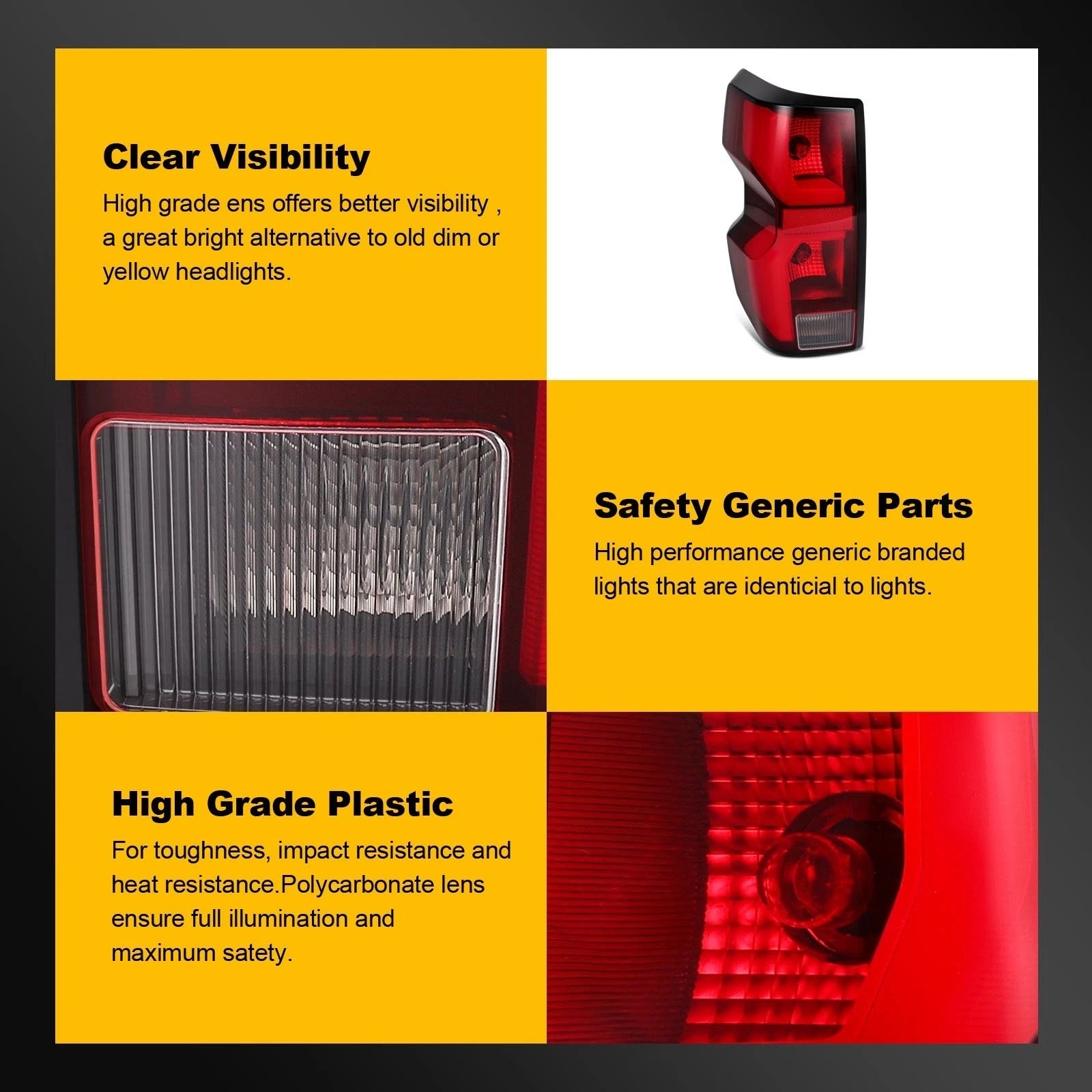 Rear Left LED Tail Light for Chevrolet Colorado (2023–2025)