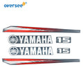 Sticker Kit for Yamaha 15HP 2T Outboard (Anti-UV, Not Fade)