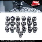 19-Piece Spring Collet Set for Automotive Applications