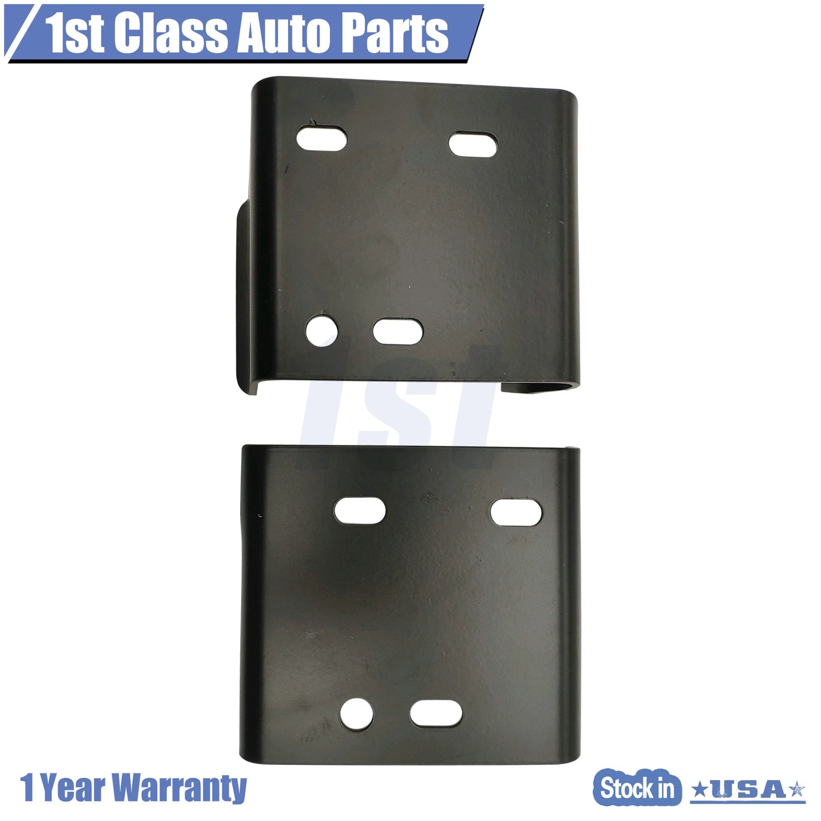 Set of 2 Front Bumper Brackets for Chevy Silverado 2500 HD (2011–2014)