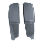 4" Stretched Saddlebags for Harley CVO Street Road Glide (2014–2024) Gunship Gray
