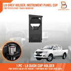 Grey Left LH Dash Cup Holder Tray for Toyota Hilux Ute Vigo (2005-2014)