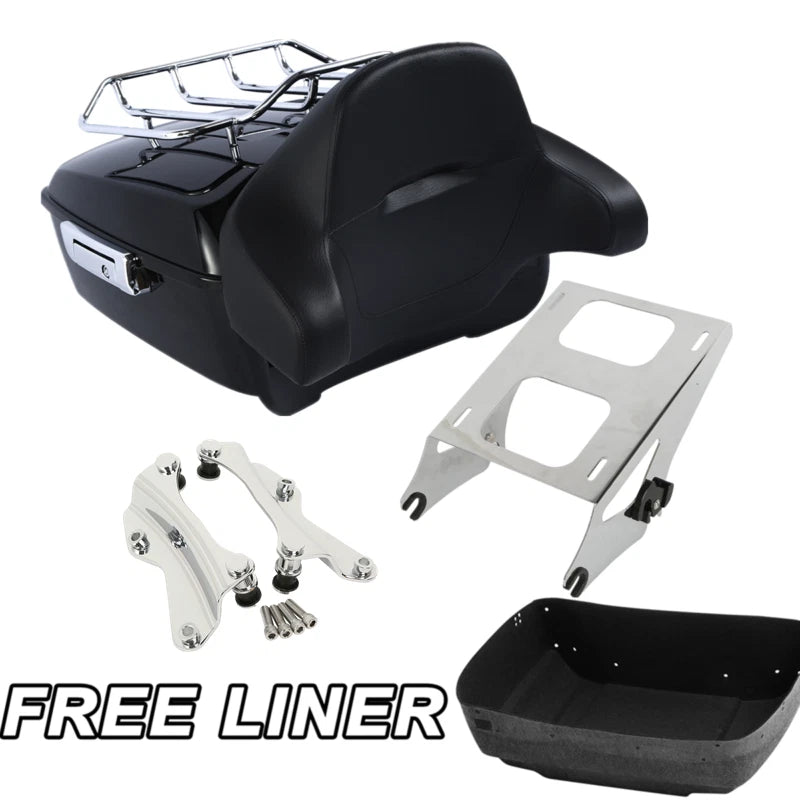 Trunk Pad Mount Rack Docking Kit for Harley Electra Road Glide (2014–2026)
