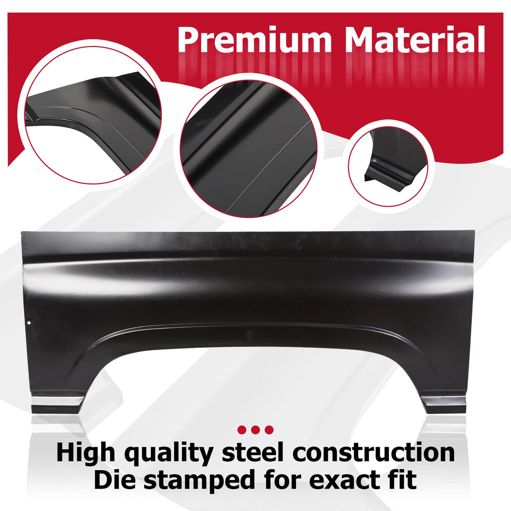 Pair Wheel Arch Repair Panels for Dodge Ram Truck (1994-2001)