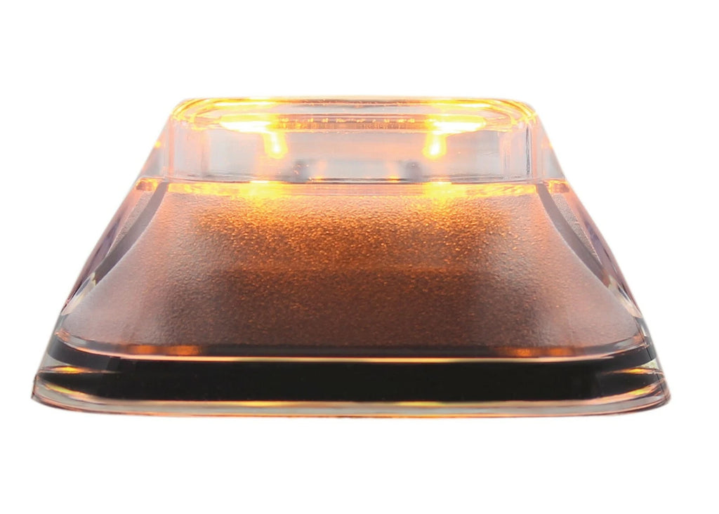Amber LED Side Marker Light Clear Lens for Volvo VNL (1998–2017)