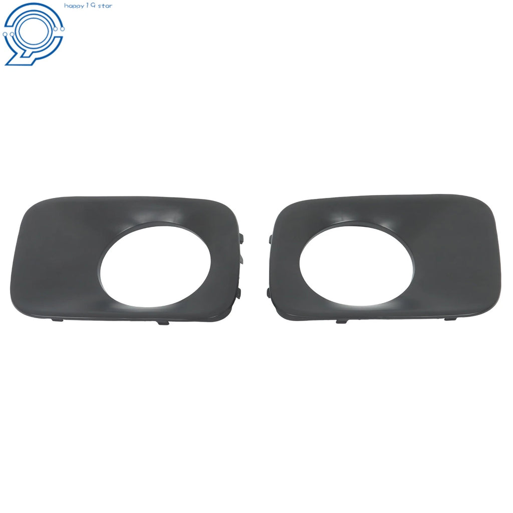Set of 2 Primed Plastic Fog Light Covers for Honda Pilot (2009-2011)