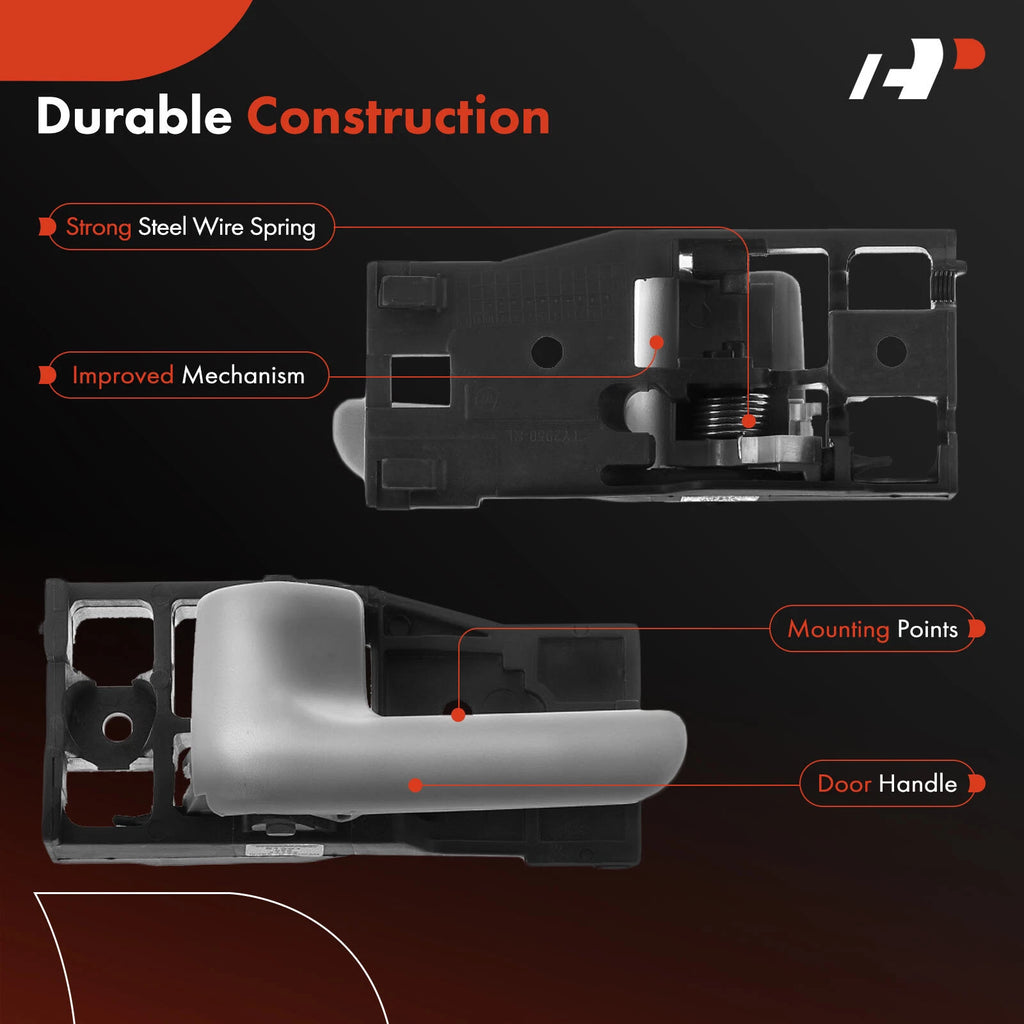Interior Rear Driver Door Handle for Toyota Tundra Pickup (2007–2021)