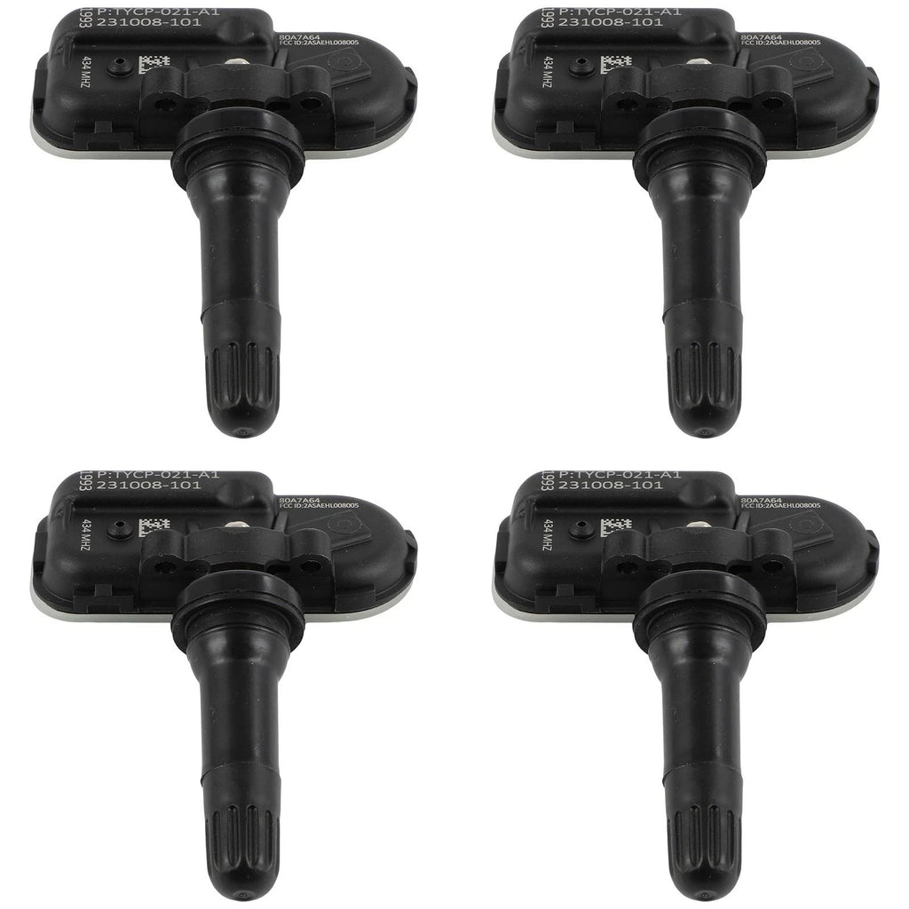 Set of 4 TPMS Tire Pressure Sensors for Jeep Ram 1500-3500 (2014–2018) 68249197AA