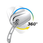 Pair Chrome Rear View Mirrors for Harley FLHT FLHR FLTRX