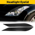 Carbon Fiber Headlight Eyelid Cover for Nissan 350Z (2003–2009)