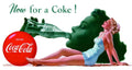 Vintage Tin Metal Sign Coca Cola Coke Bottle Antique Soda 1472