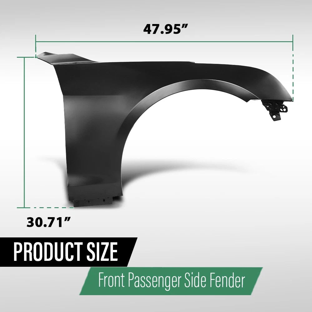 Front Passenger Side Fender for Cadillac ATS (2013–2018)