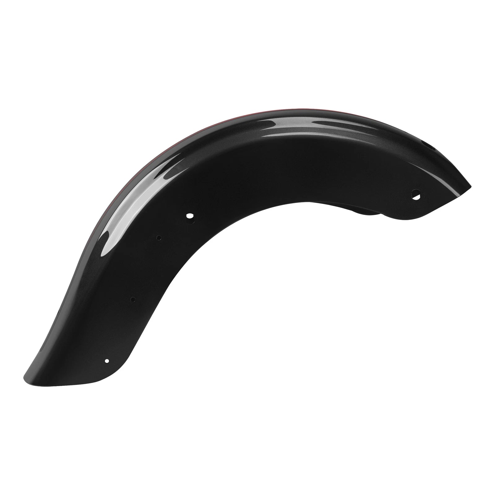 Rear Fender for Harley Davidson Touring Glide (2009–Present) Dark Alloy/Black Denim