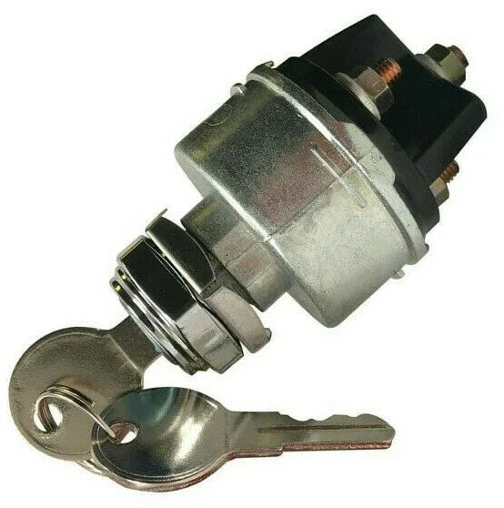 Ignition Switch 12-Volt 2 Keys 4-Position for Universal