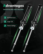 Set of 2 Rear Shocks Struts for Mitsubishi Galant (1999–2003) 71313