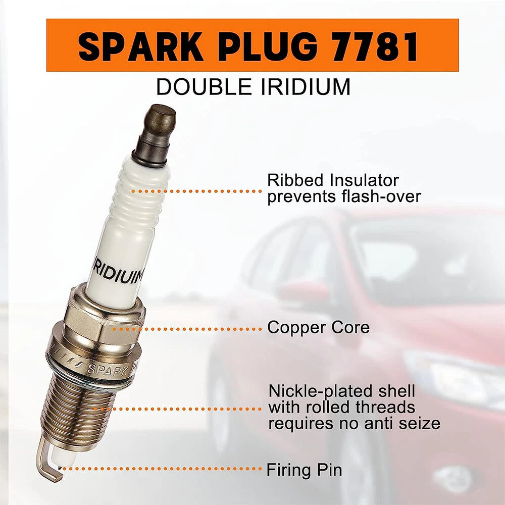 Ignition Coil and Spark Plug Set for Dodge Chrysler 2.7L (2006-2010)