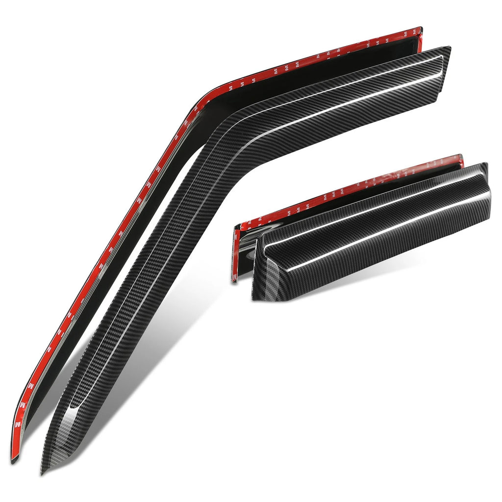 Set of 4 Window Visors Rain Guard for Jeep Cherokee (1984–2001)