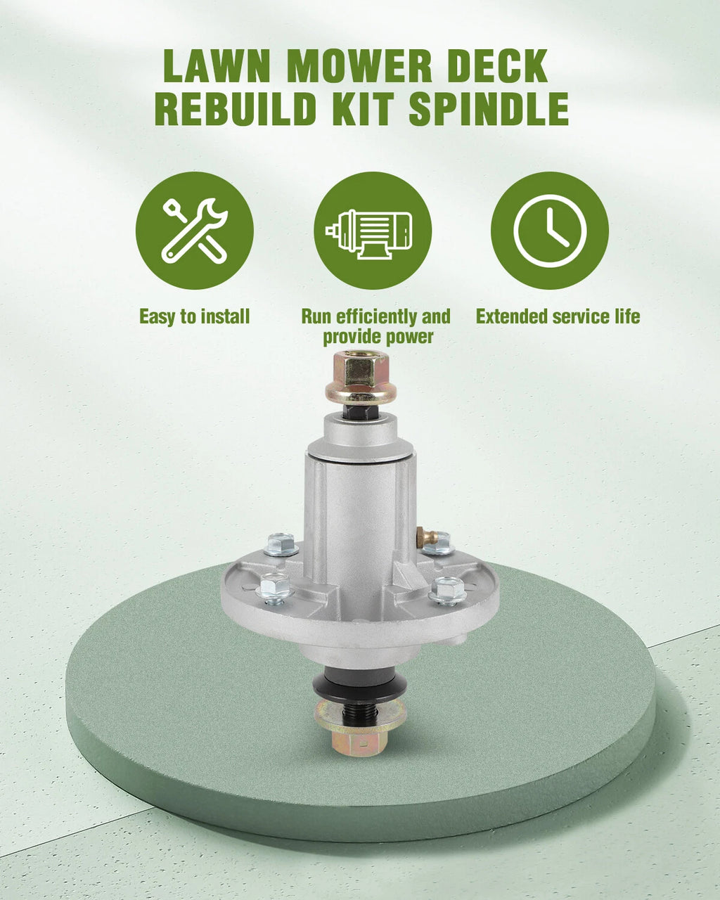 Lawn Mower Deck Rebuild Kit for John Deere D110 D120 D125 D130 X110 X120 (2010–2020)