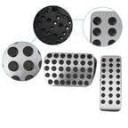 Set of 4 Brake Gas Accelerator Pedal Covers for Mercedes Benz CLA GLB (2014–2023)