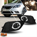 Set of 2 Manual Extendable Black Towing Mirrors for Ford F150 (2004–2014)