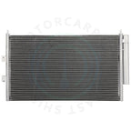 Aluminum Radiator & AC Condenser Cooling Kit for Honda Civic Acura CSX (2006–2011)