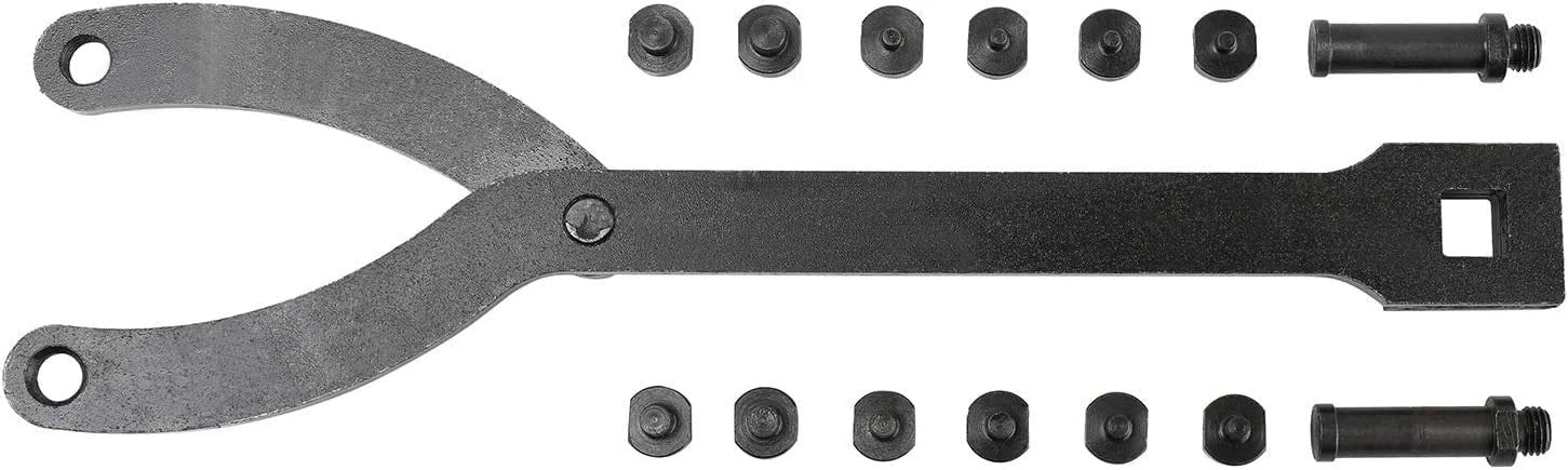 Universal Fan Clutch Pulley Holder Tool - Adjustable Variable Pin Wrench