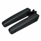 Black PU Leather Adjustable Right Seat Armrest for Car RV Van Truck