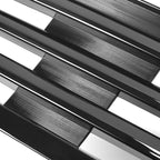 Mugen Style Black Horizontal Front Hood Grille for Honda Accord (2008–2010)