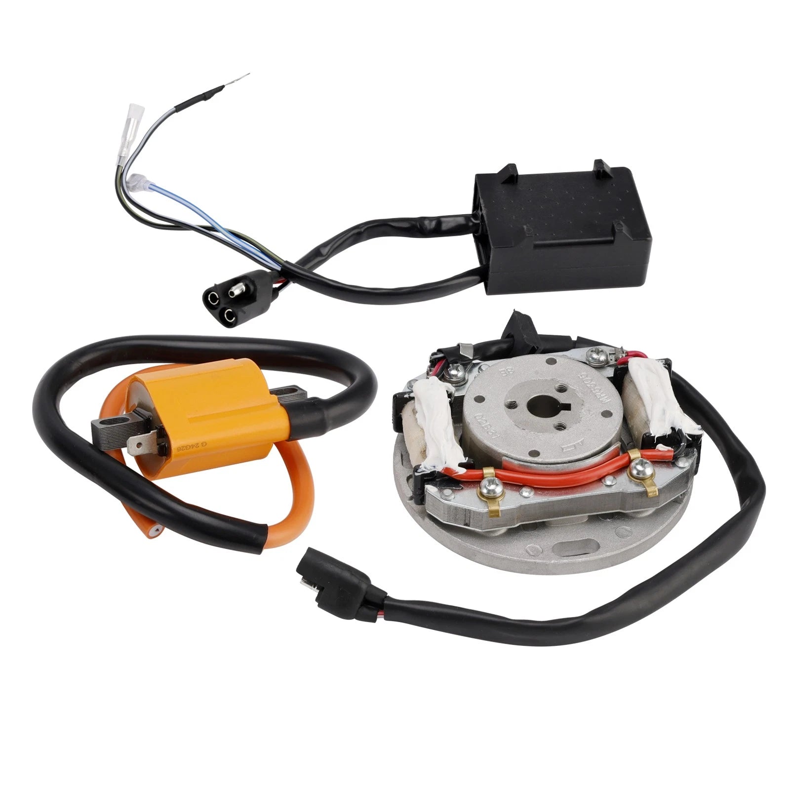 Ignition Coil Flywheel Rotor Stator CDI Kit for Kawasaki KX125 KX250 (1974–1986)