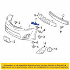 Set of 2 Front Bumper Retainer Brackets for Toyota Camry (2012–2014)