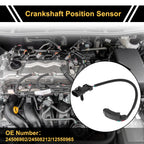 1 Pc Crankshaft Position Sensor No.24506902 for Chevrolet Malibu (1997–2003)