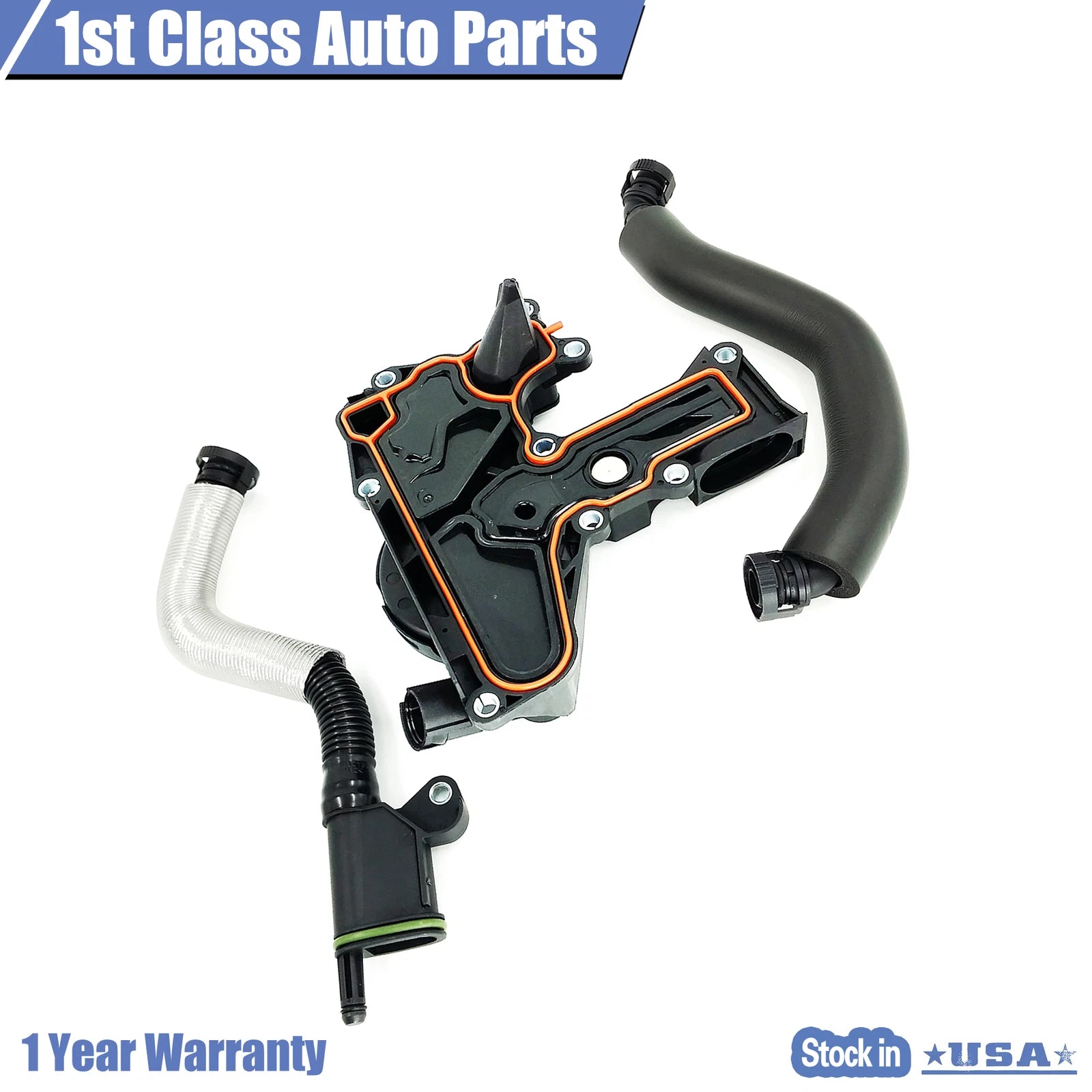 PCV Valve Oil Separator for VW CC Jetta Golf GTI Passat Audi A3 A4 A5 TT (2008–2013)