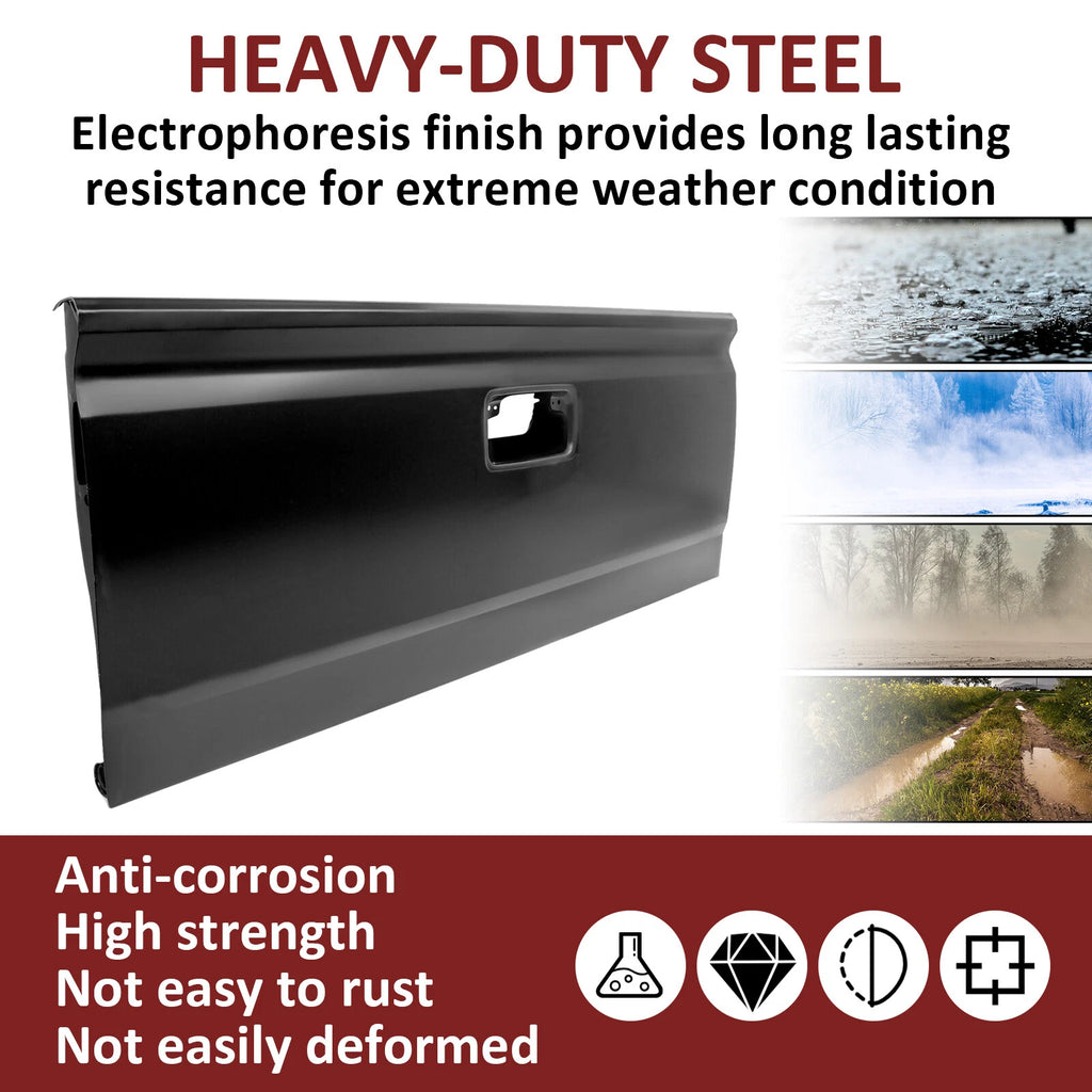 Tailgate Assembly with Assist for Chevy Silverado Sierra (2014–2019)